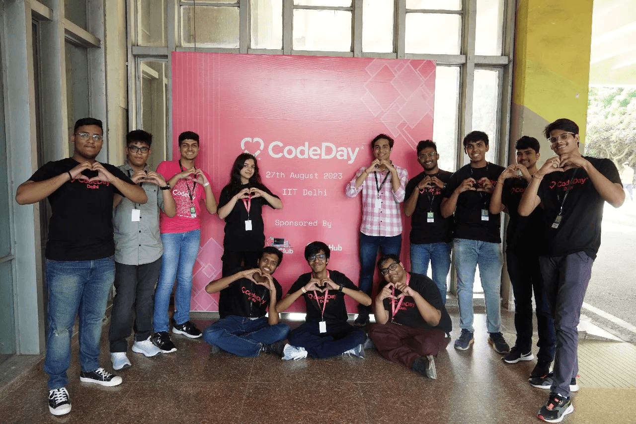 A moment from CodeDay Delhi Summer 2023